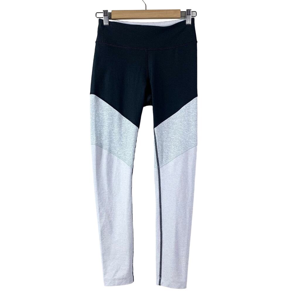 Outdoor Voices Springs High Rise Athletic Colorblock 7/8 Legging Charcoal Small - Picture 4 of 7